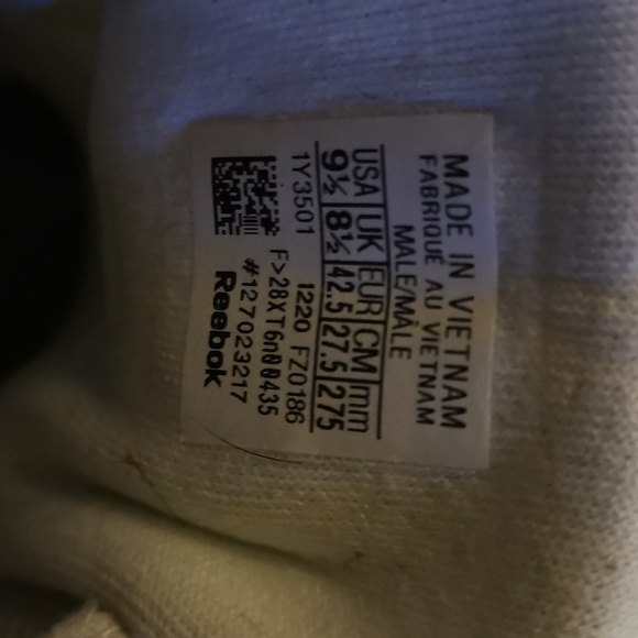 Reebok trainers size 9 1/2 - Picture 4 of 4